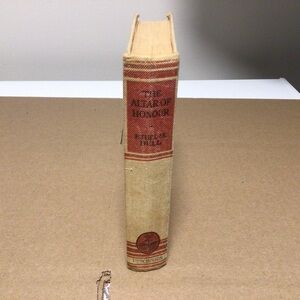 The Altar of Honour Vintage Clothbound Book in Red and Tan